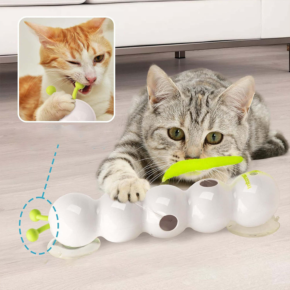 Pawrio™ Teasing Cat Toy Automatic Pes Toy With Tail Motion Activated Kitten Toy Rechargeable Smart Interactive Cat Toy Pet Products