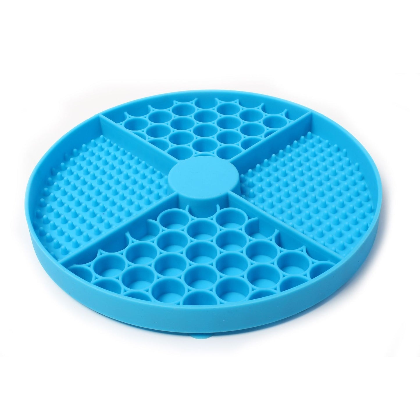 Pawrio™ Round Silicone Dog Lick Mat – Slow Feeder Pad