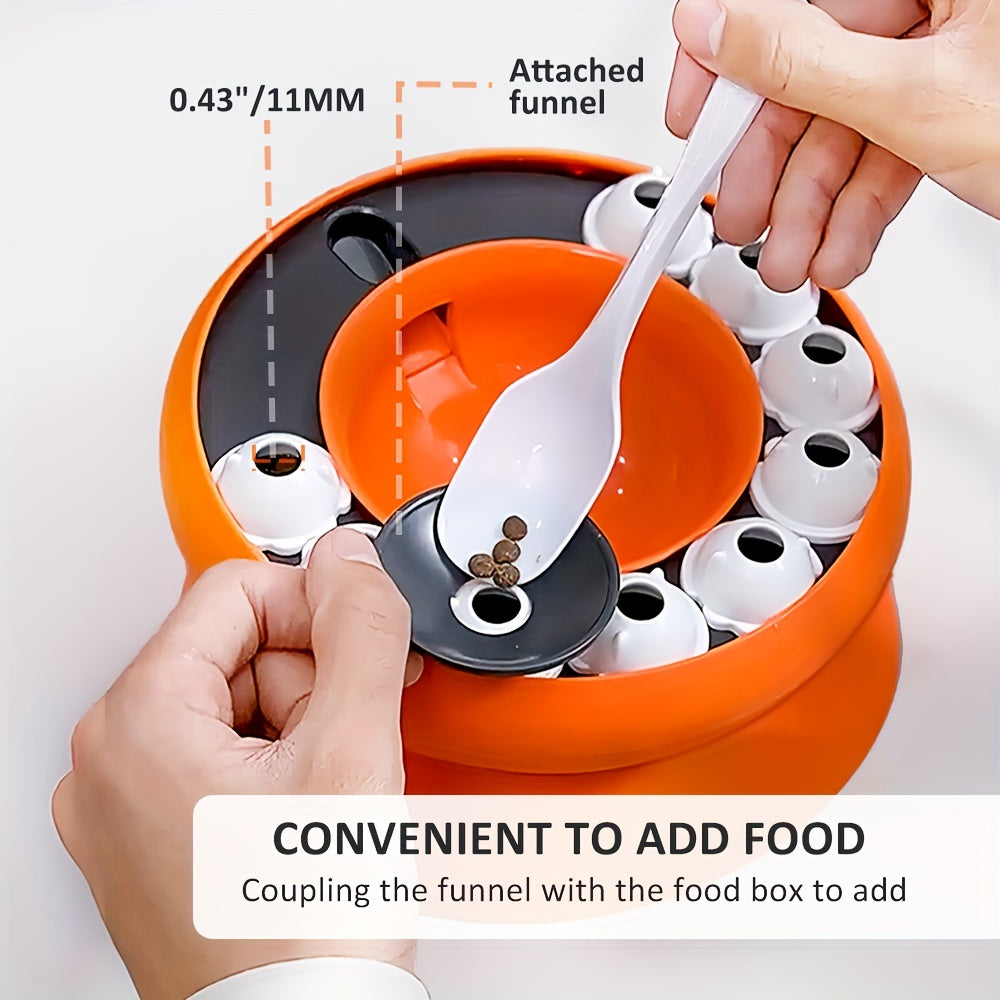 Interactive Puzzle For Cats Slow Food Dispenser For Pets Raised For Dry Food And Snacks