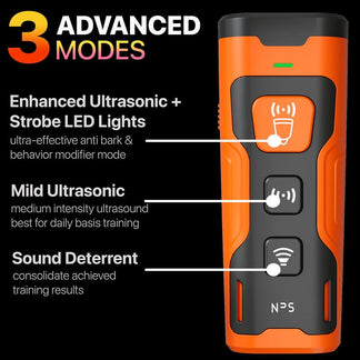 Pawrio™ Training Device - Rechargeable Deterrent with Flashlight