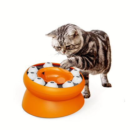 Interactive Puzzle For Cats Slow Food Dispenser For Pets Raised For Dry Food And Snacks