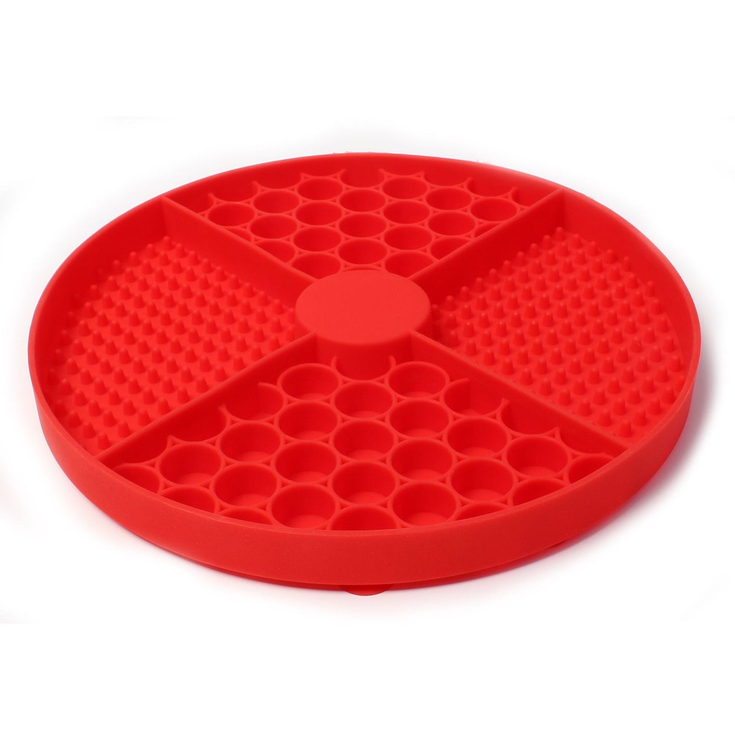 Pawrio™ Round Silicone Dog Lick Mat – Slow Feeder Pad