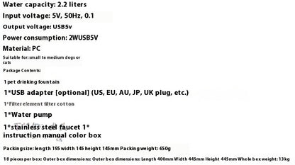 PAWRIO™ Smart Alloy Pet Water Fountain – Clean, Quiet &amp; Filtered Hydration