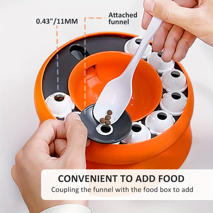 Interactive Puzzle For Cats Slow Food Dispenser For Pets Raised For Dry Food And Snacks