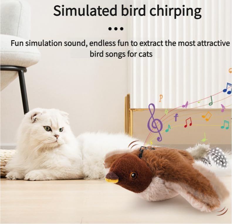 Pawrio™  Flapping Bird Toy