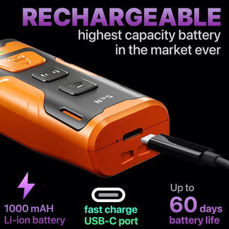 Pawrio™ Training Device - Rechargeable Deterrent with Flashlight