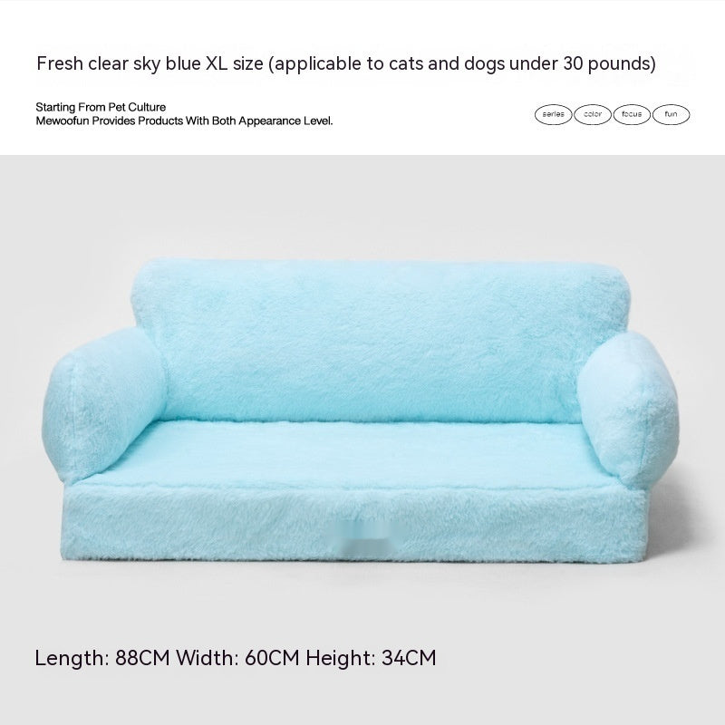 PAWRIO™ Cozy Cat Nest Bed – Warm, Washable & All-Season Comfort