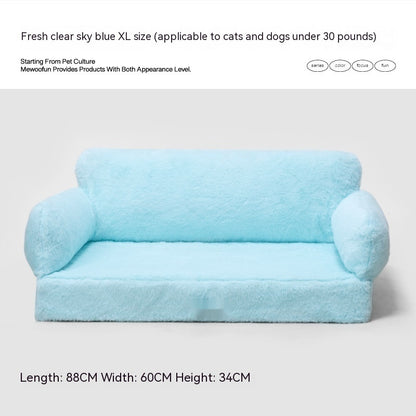 PAWRIO™ Cozy Cat Nest Bed – Warm, Washable & All-Season Comfort